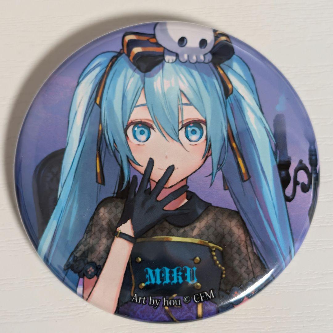 初音ミク 缶バッジ Halloween Mad Tea Party