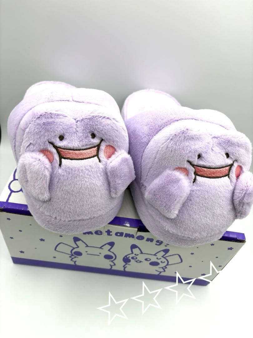韓国限定　メタモンスリッパ　シークレットカプセルマンション　ポケモン
