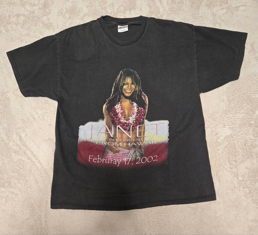 Janet Jackson コンサート Tシャツ 2002年