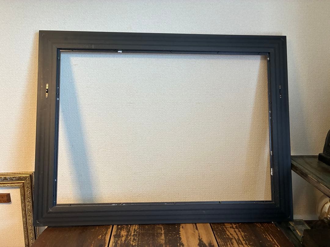 専用　レトロ　額縁フレーム枠のみ　2点セット　壁掛け　アート　アンティーク調