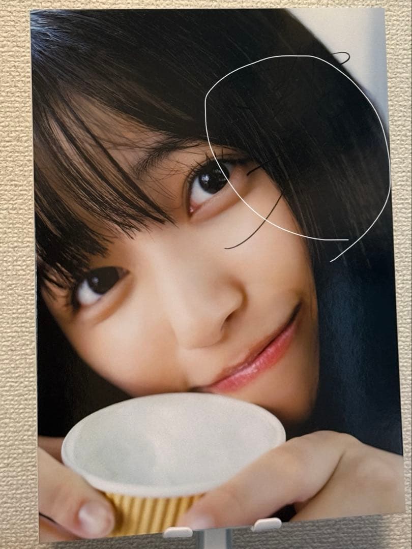 乃木坂46 五百城茉央 写真集 未来の作り方 直筆サインパネル 当選品 写真集