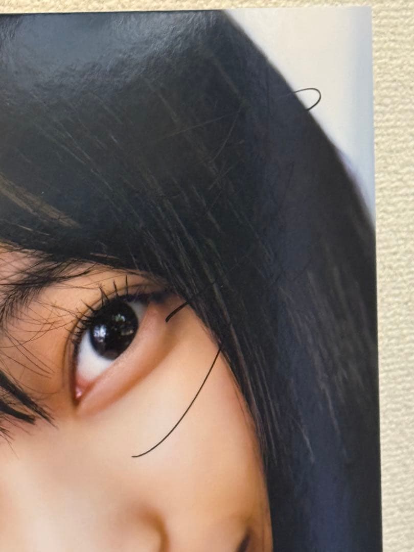 乃木坂46 五百城茉央 写真集 未来の作り方 直筆サインパネル 当選品 写真集