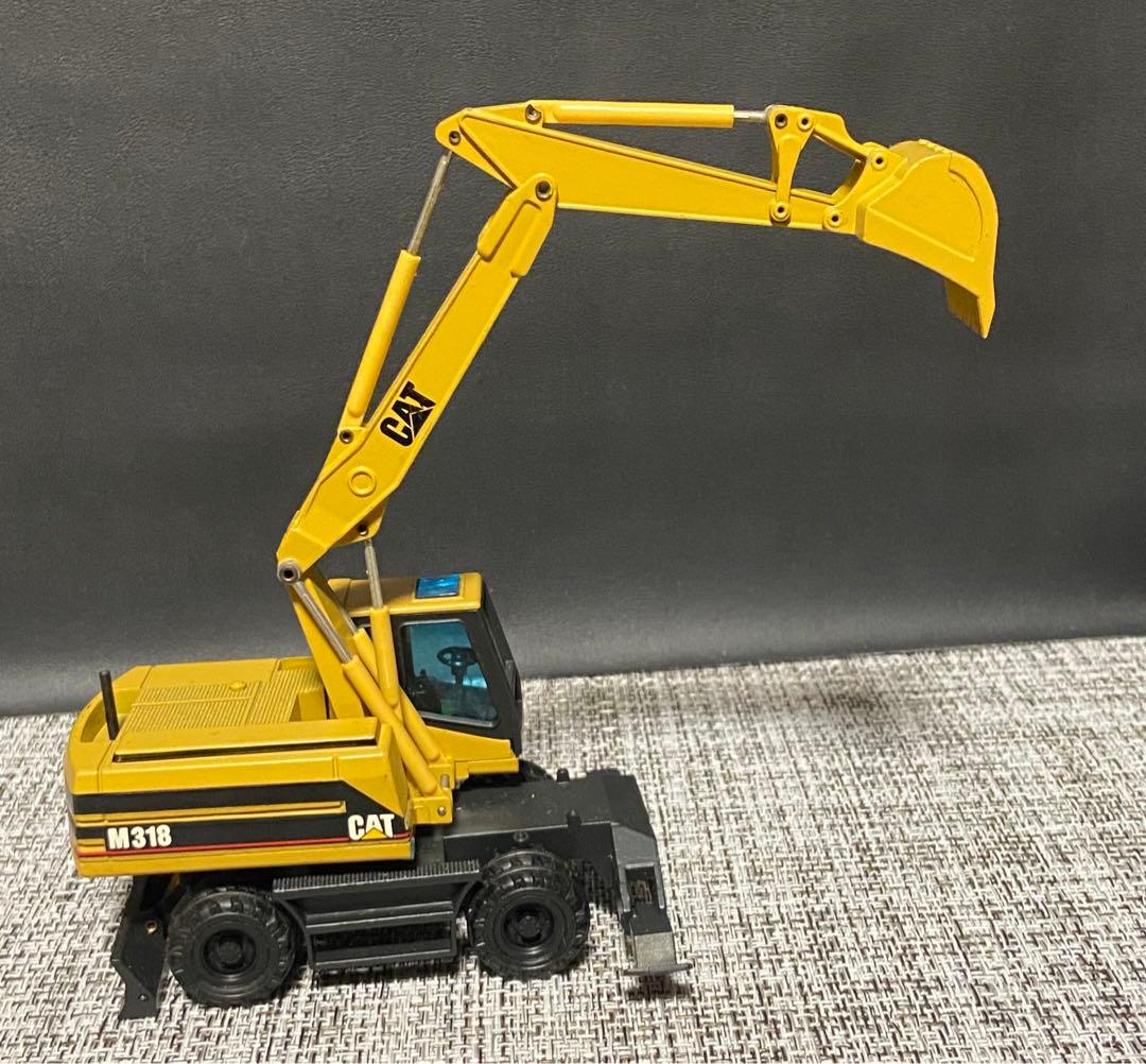 【レトロ】CAT M318 ホイール式油圧ショベル アタッチメント2 種付属