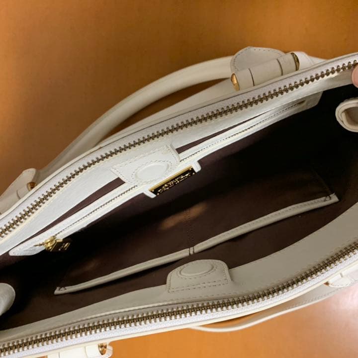 ローレンラルフローレン//2wayバッグ　ホワイト