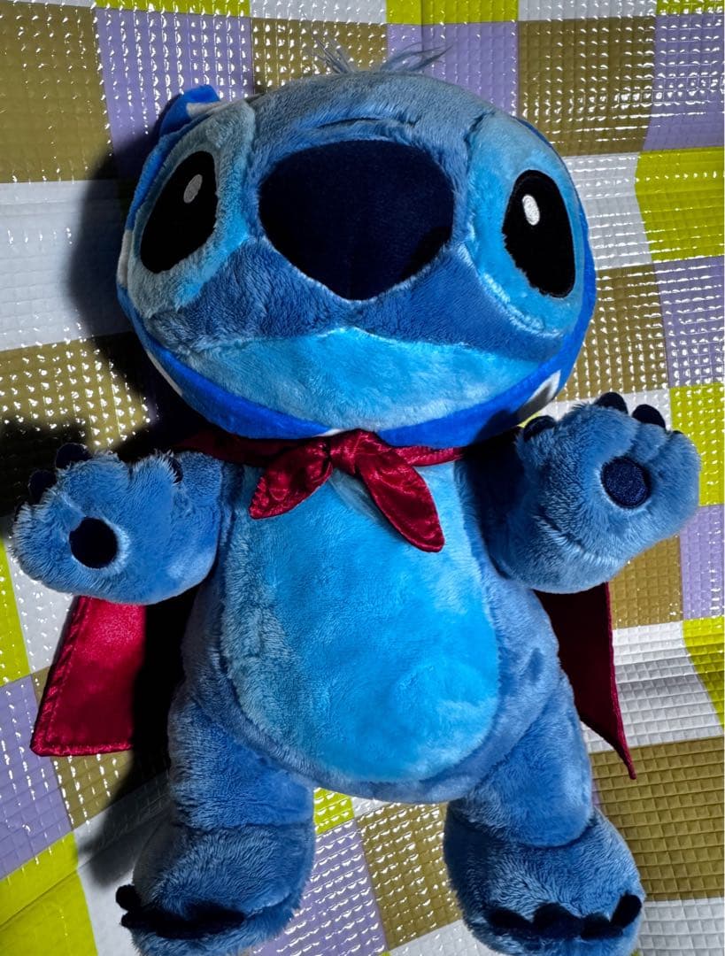 スティッチヒーロースタイルぬいぐるみ、タグなし