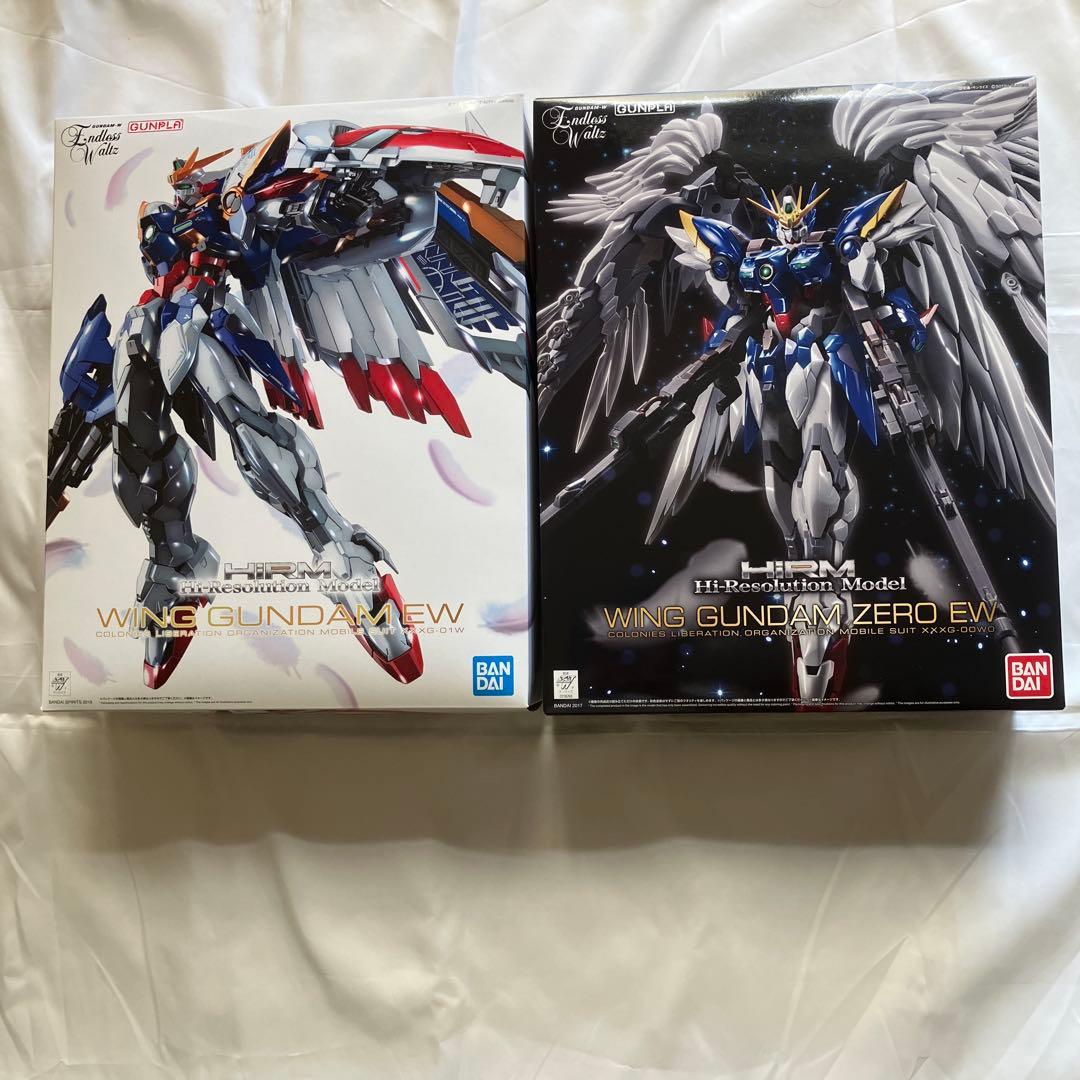 ハイレゾリューションモデルウイングガンダムEW&ウイングガンダムゼロEW