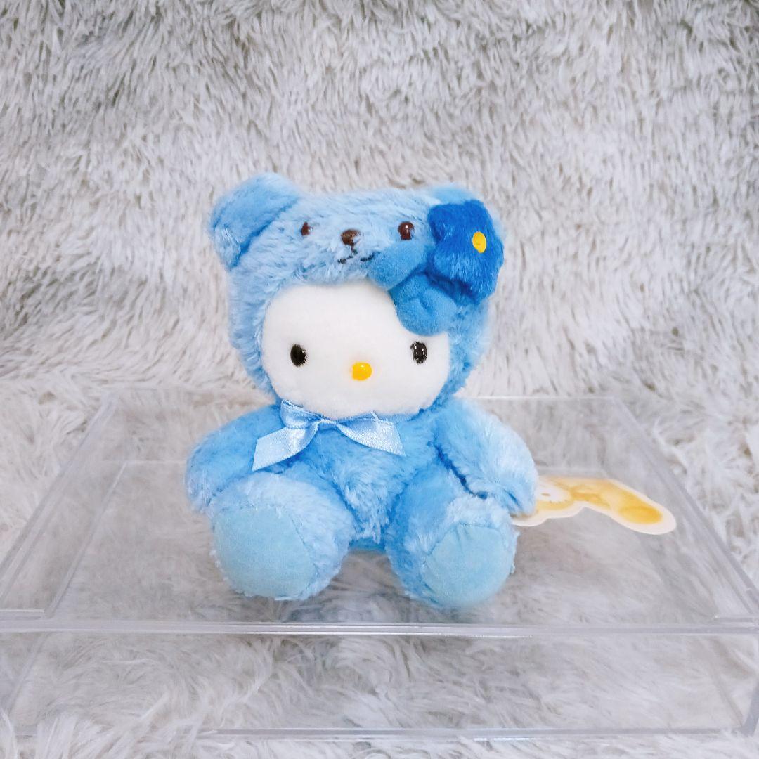 ☆海外限定☆サンリオ ハローキティ ブルーベア ぬいぐるみ 2002