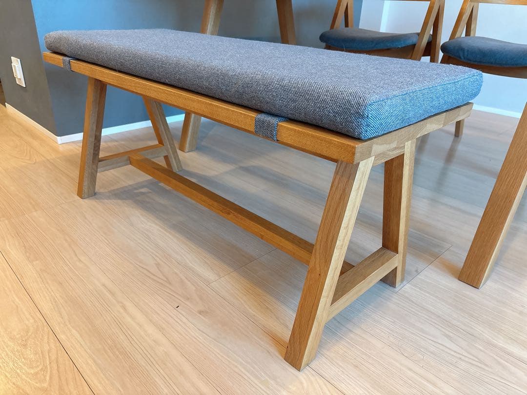 unico ELEMT(エレムト) ダイニング4点セット【ベンチ】