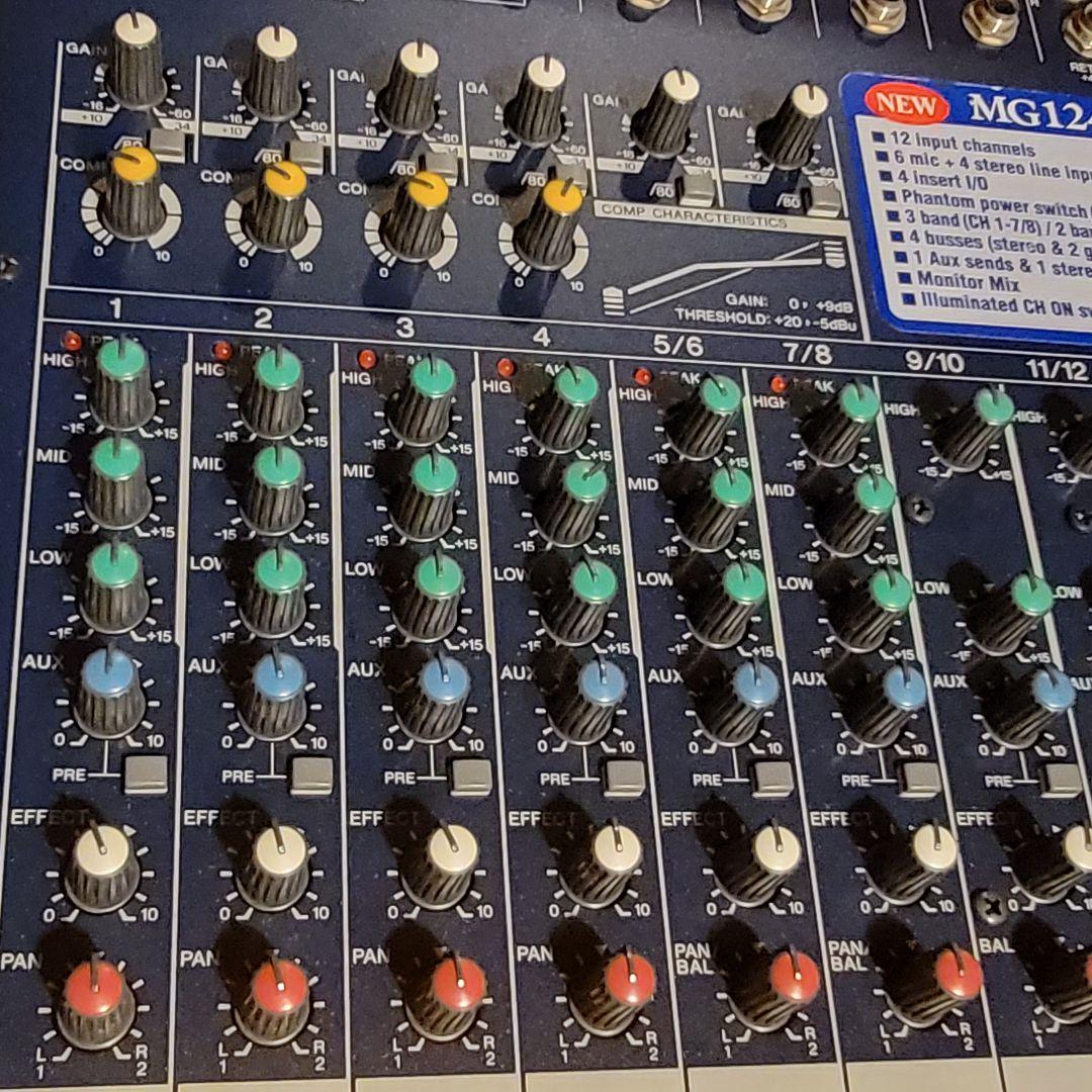 【音出し確認済み】YAMAHA MG124CX コンパクトミキサー ヤマハ