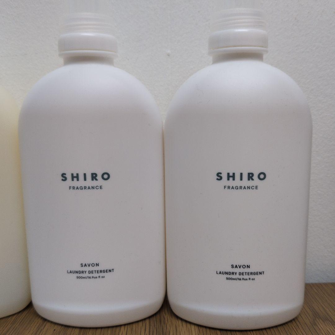 SHIRO サボン 液体洗剤・柔軟剤 1000ml
