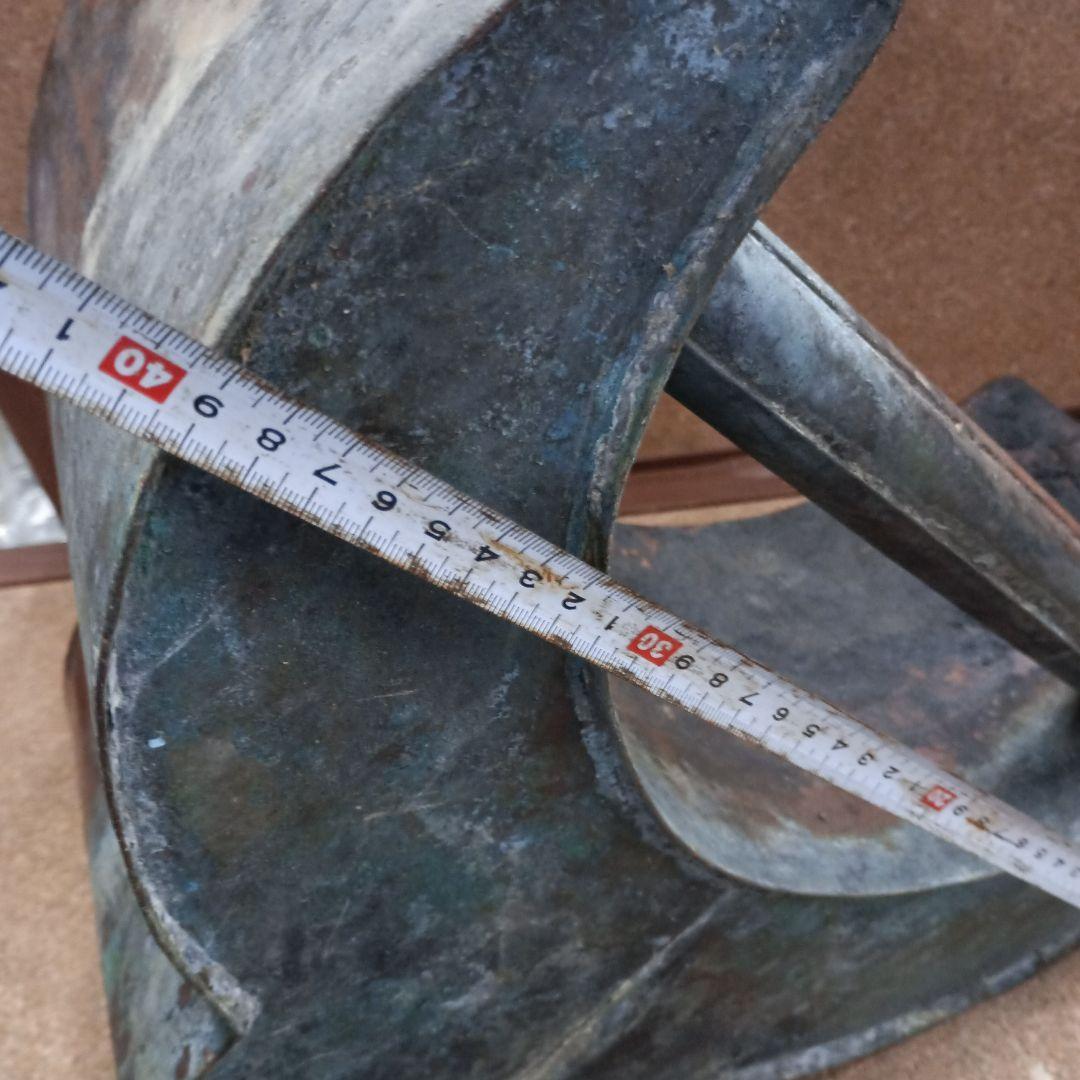 4483）燗銅壺（かんどうこ）丸型火鉢用　大型　現状漏れあり