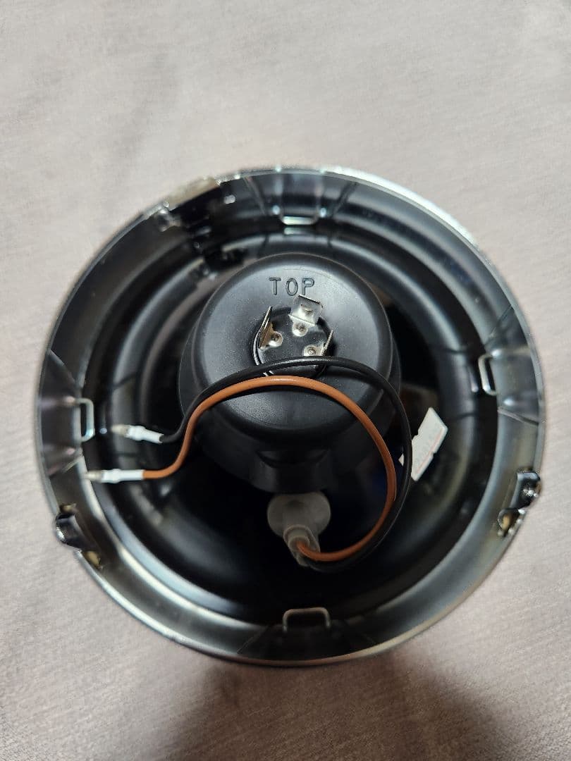 S.E.M.MADCHAL 888ヘッドライト クリアレンズ メッキケース