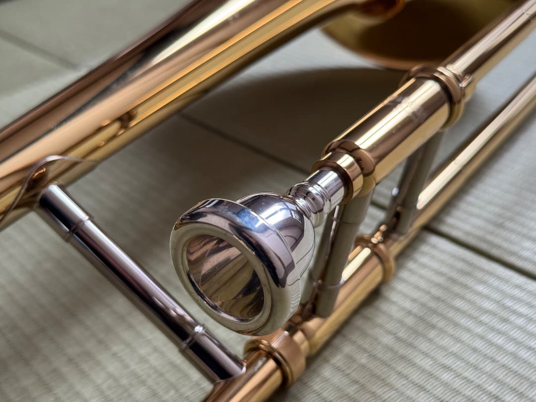 YAMAHA YSL-354 トロンボーン + サイレントブラスSB5X