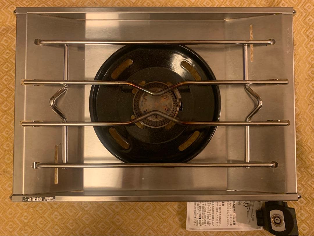 スノーピーク フラットバーナー 室内使用のみ セット内容完備