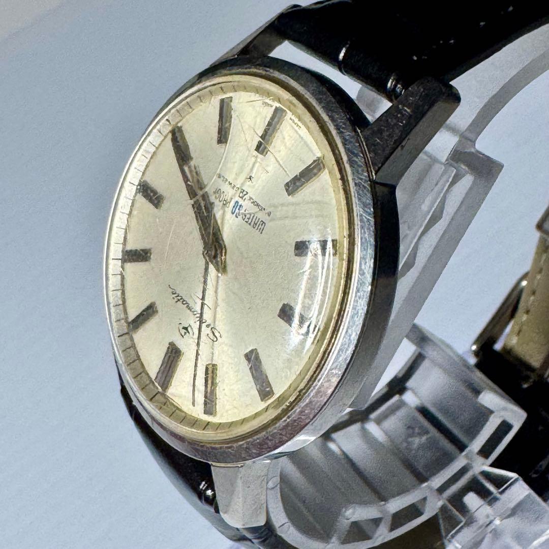 SEIKO メンズ 自動巻き セイコーマチック 20石 J13044 シルバー
