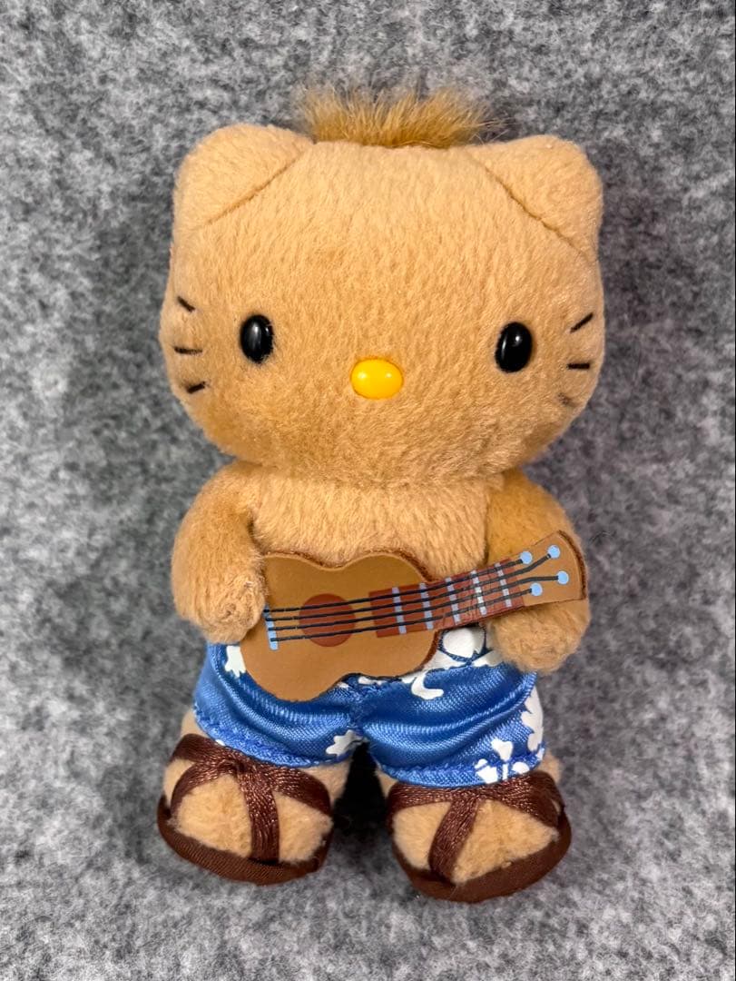 ハローキティ ディアダニエル 日焼け ウクレレ ぬいぐるみ マスコット