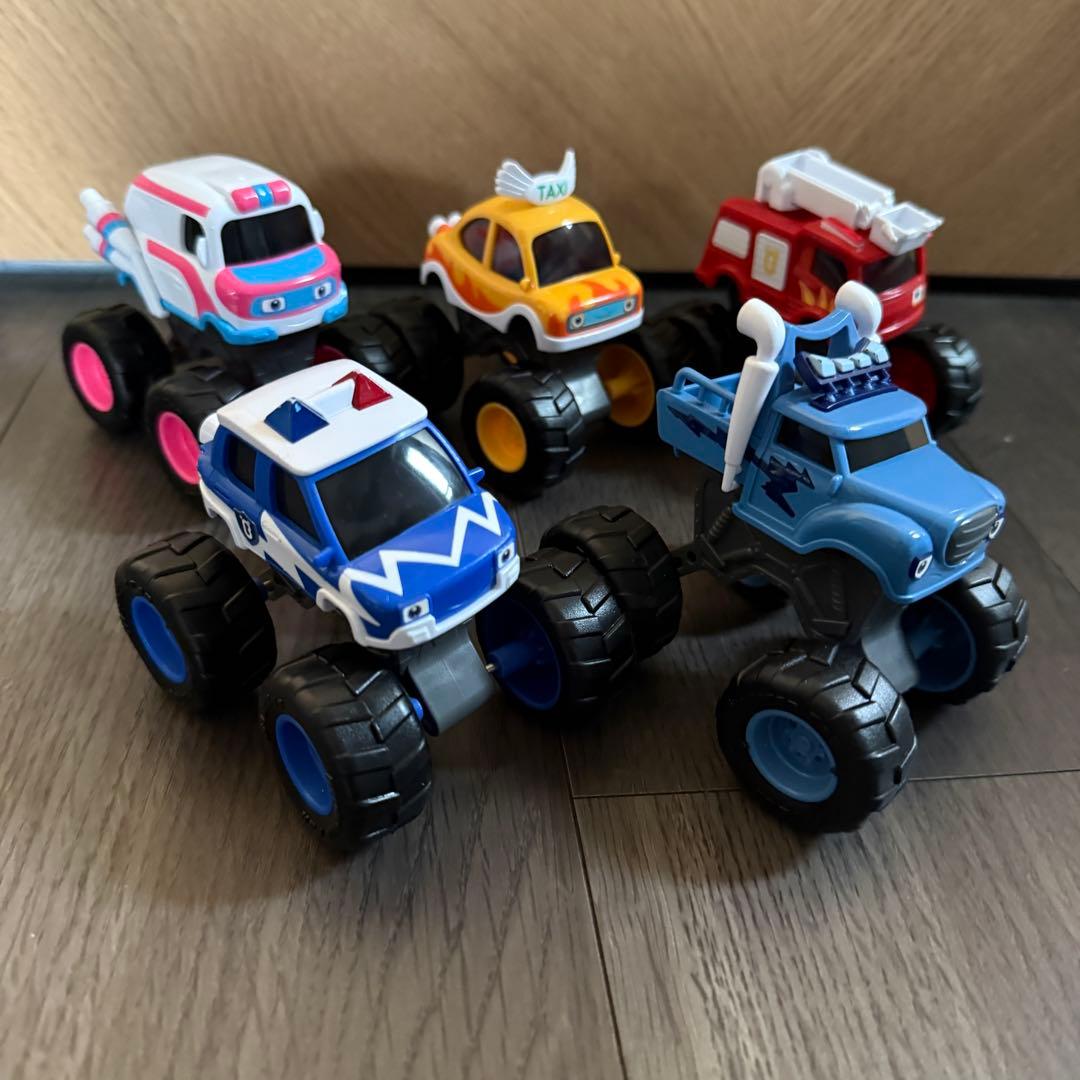 モンスターカー 5台セット BabyBus ベビーバス モンスタートラック