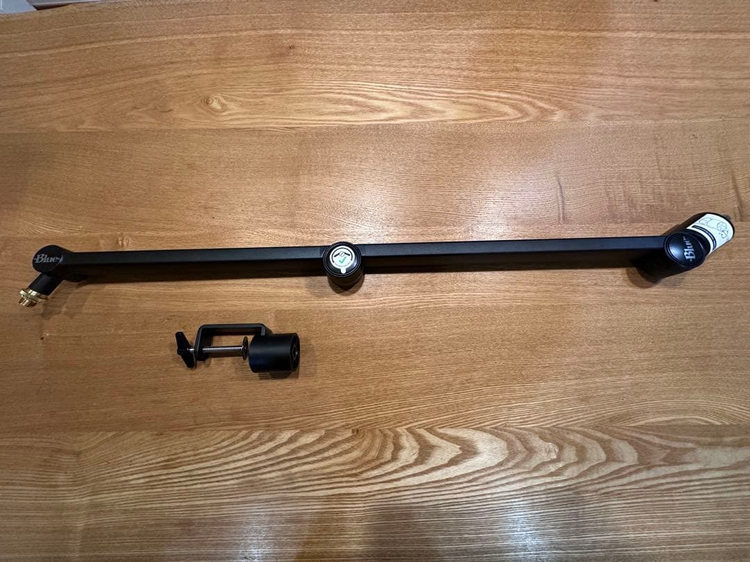 【Blue Compass】 ブラック マイクアーム アルミ製