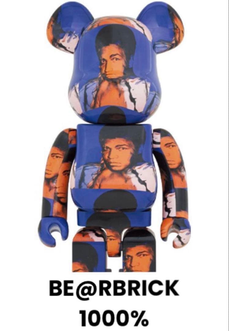 新品BE@RBRICK × Andy Warhol × Muhammad Ali