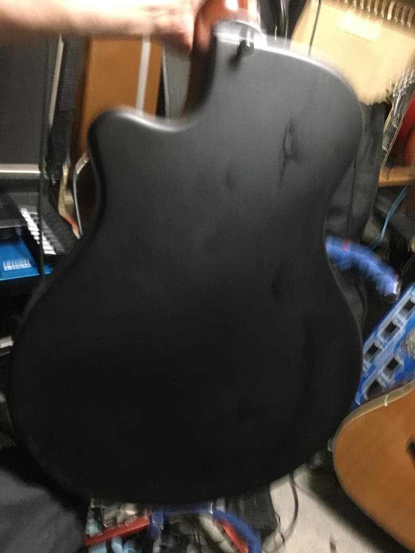 Apx8s 雑gold塗装 究極の改造！アコギ・エレキ化　調整済は動画！