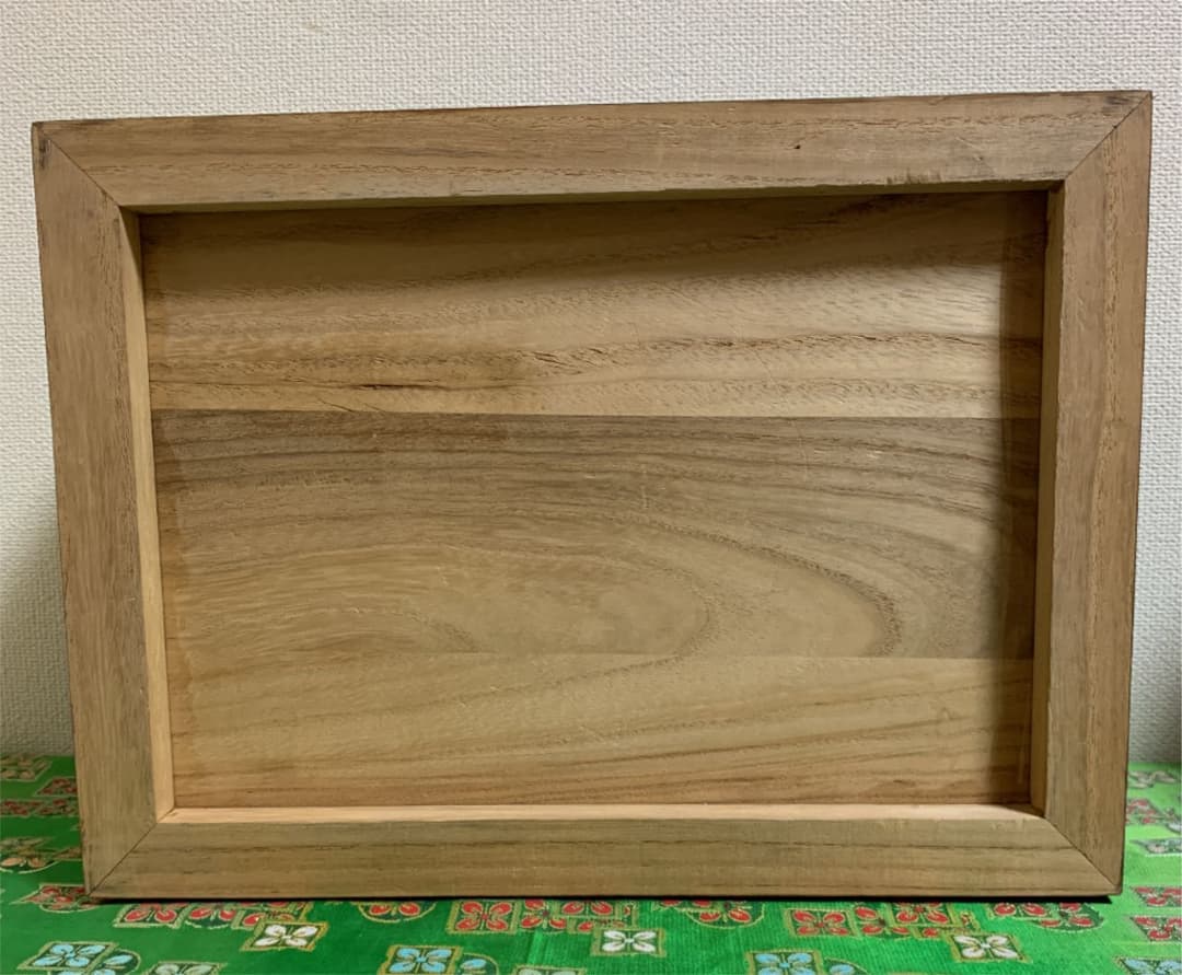 樺細工・総桐二段整理箱・1点物