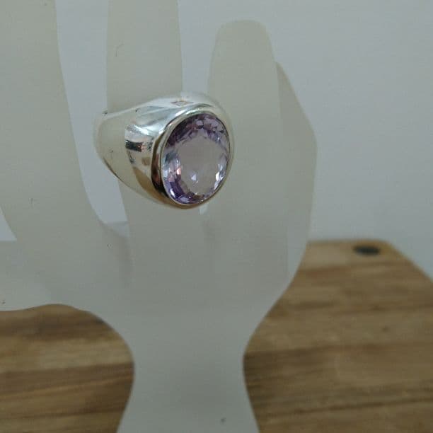 アメジストシルバーリング