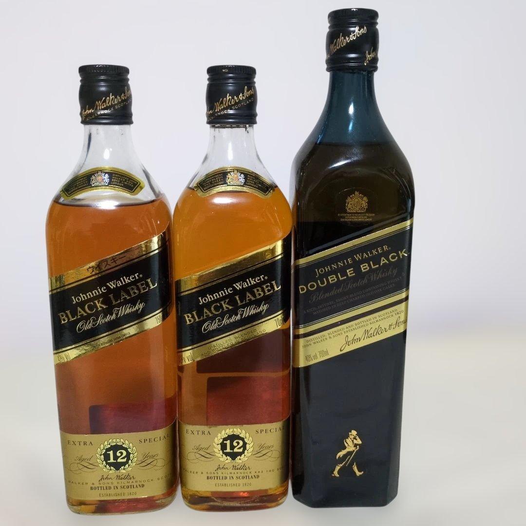 Johnnie Walker黒ラベル エクストラスペシャル12年＆ダブルブラック