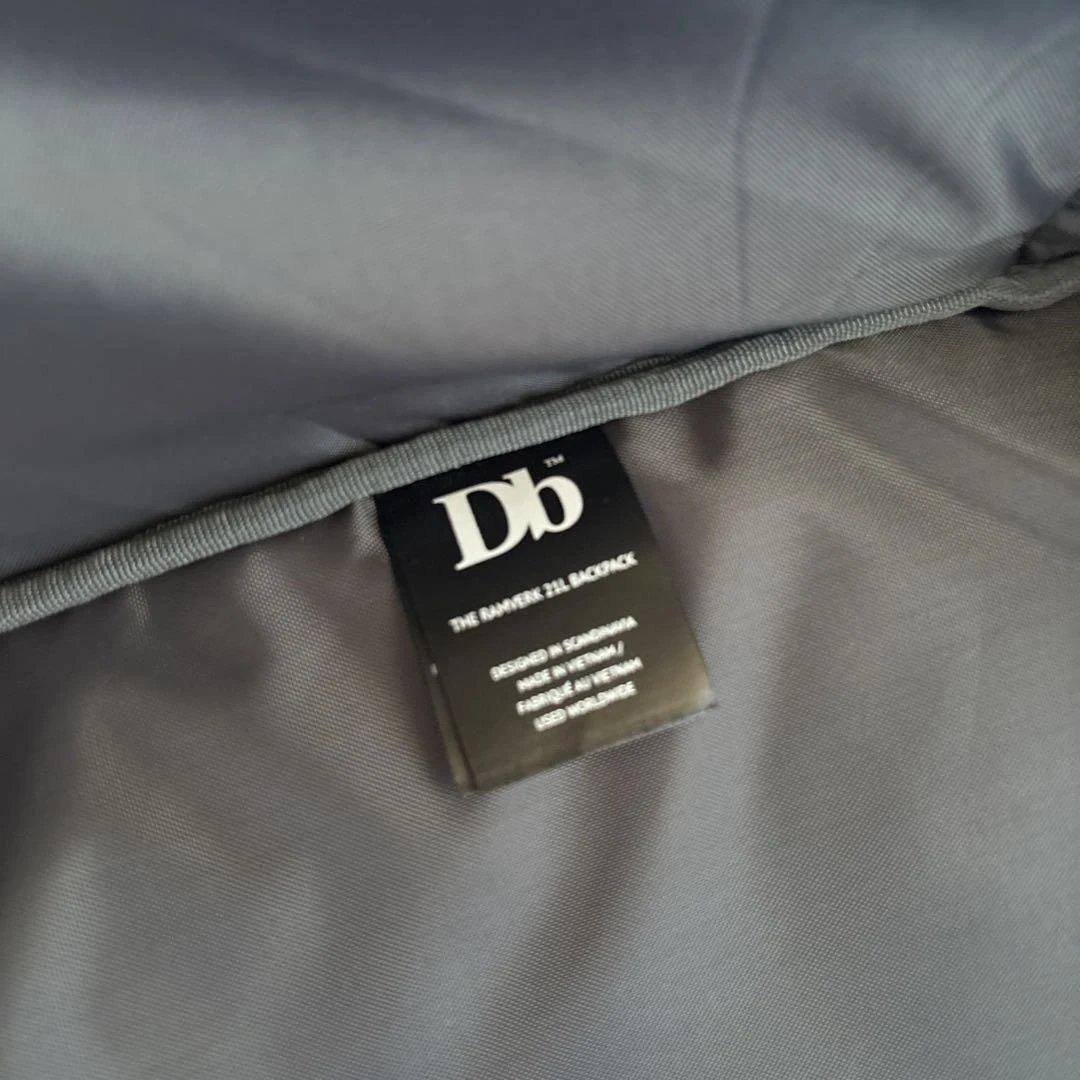 美品 Db Ramverk Backpack 21L ランマク バックパック 黒