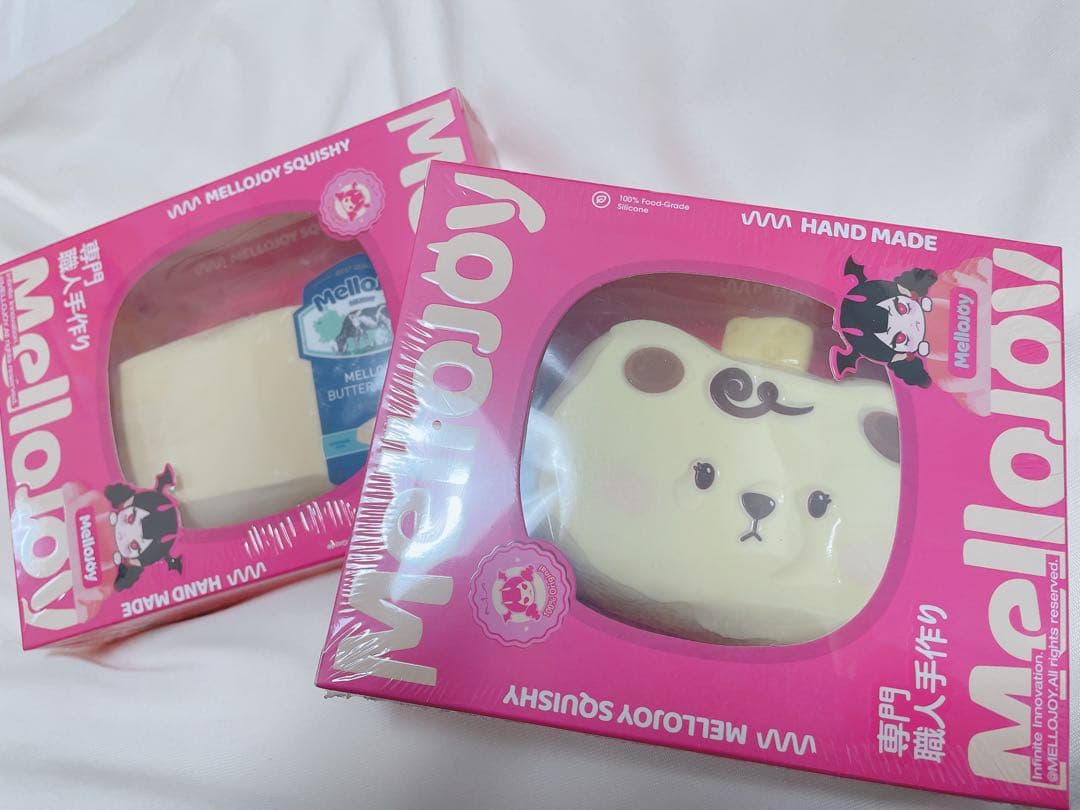 MelloJoy メロジョイ スクイーズ チーズベア バター セット 未開封