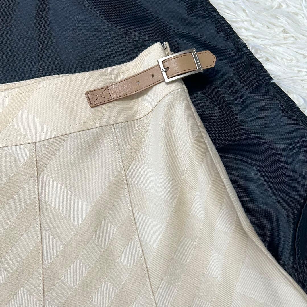 BURBERRY LONDON バーバリーロンドン　スカートM 38 ウール
