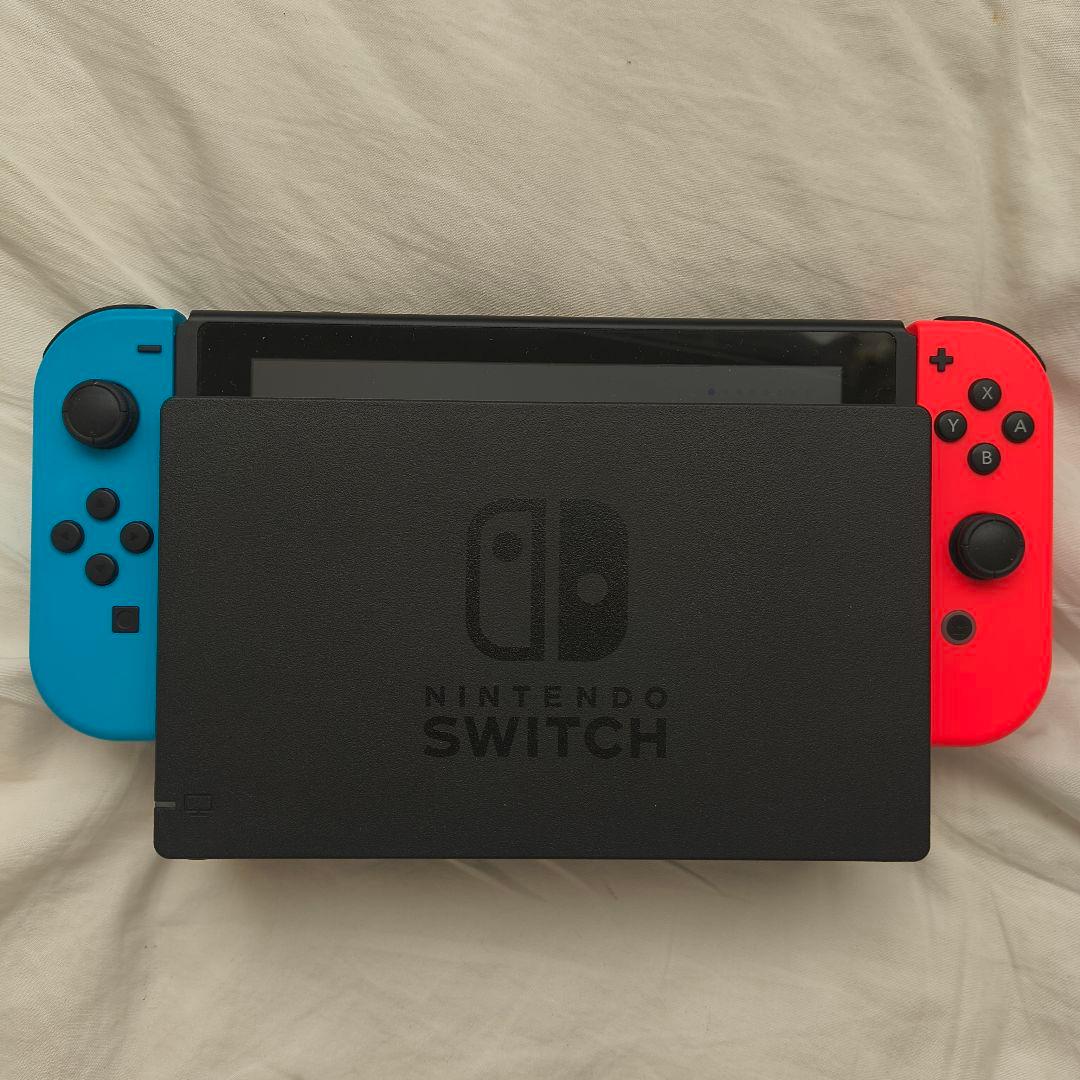 【付属品そろってます】初期型スイッチ　ネオン