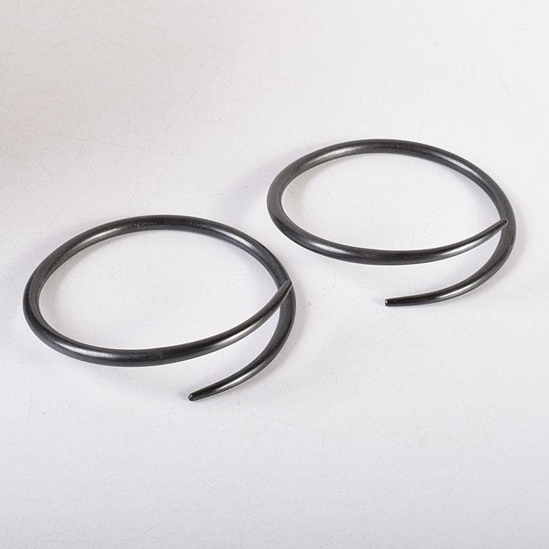 人間国宝　釜師　高橋敬典作　利休好　尻張釜　共布　共箱　M　R7757C