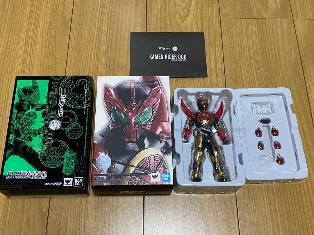 S.H.Figuarts 真骨頂 仮面ライダーオーズ 劇場版3種セット