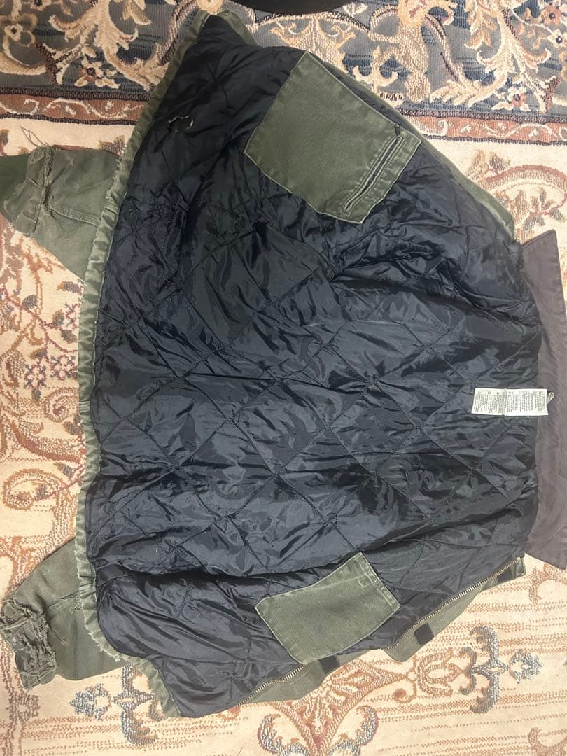 Carhartt 襤褸トラディショナルジャケットダークグリーン USA製