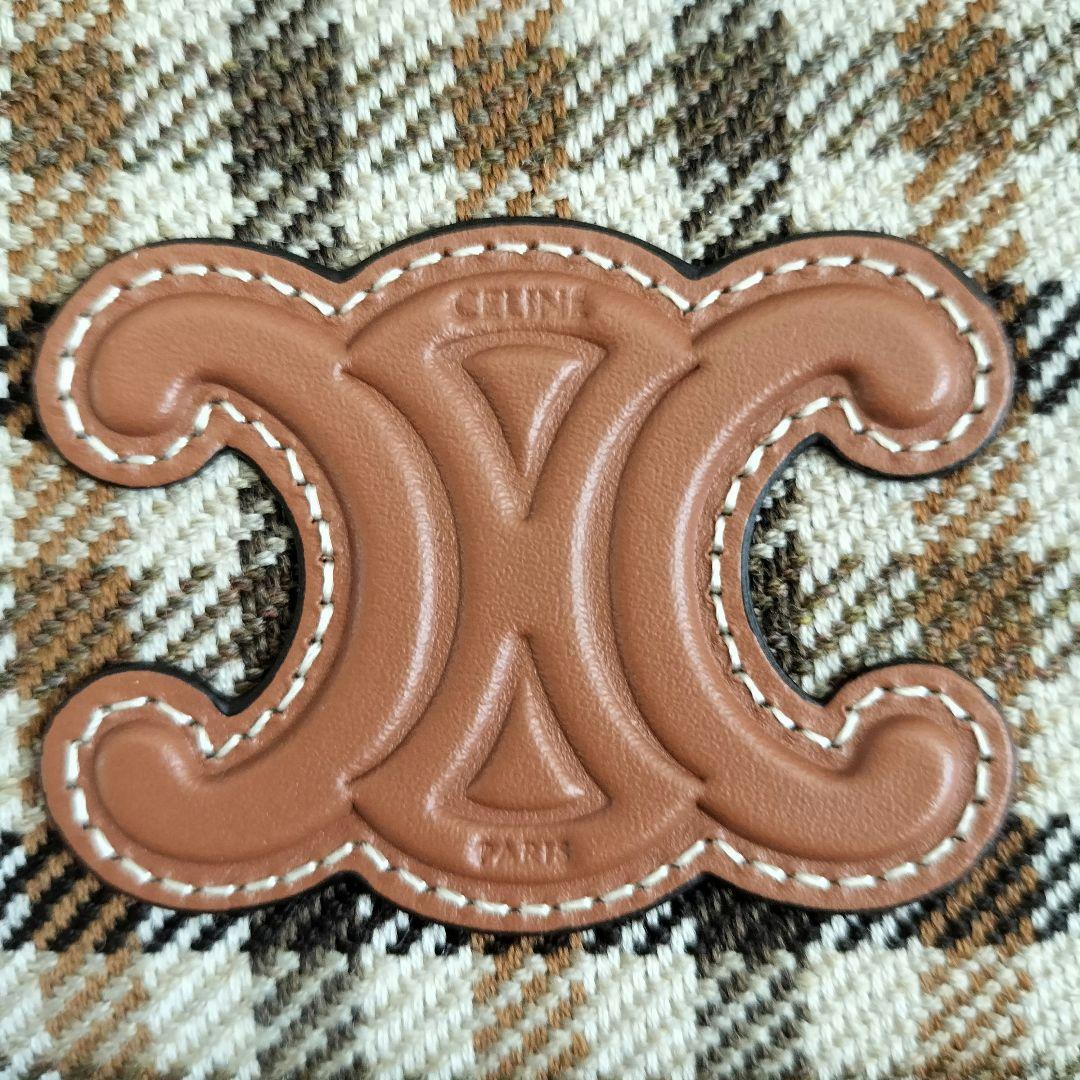 希少✨CELINE セリーヌ ケース　カードポーチ　チェック柄