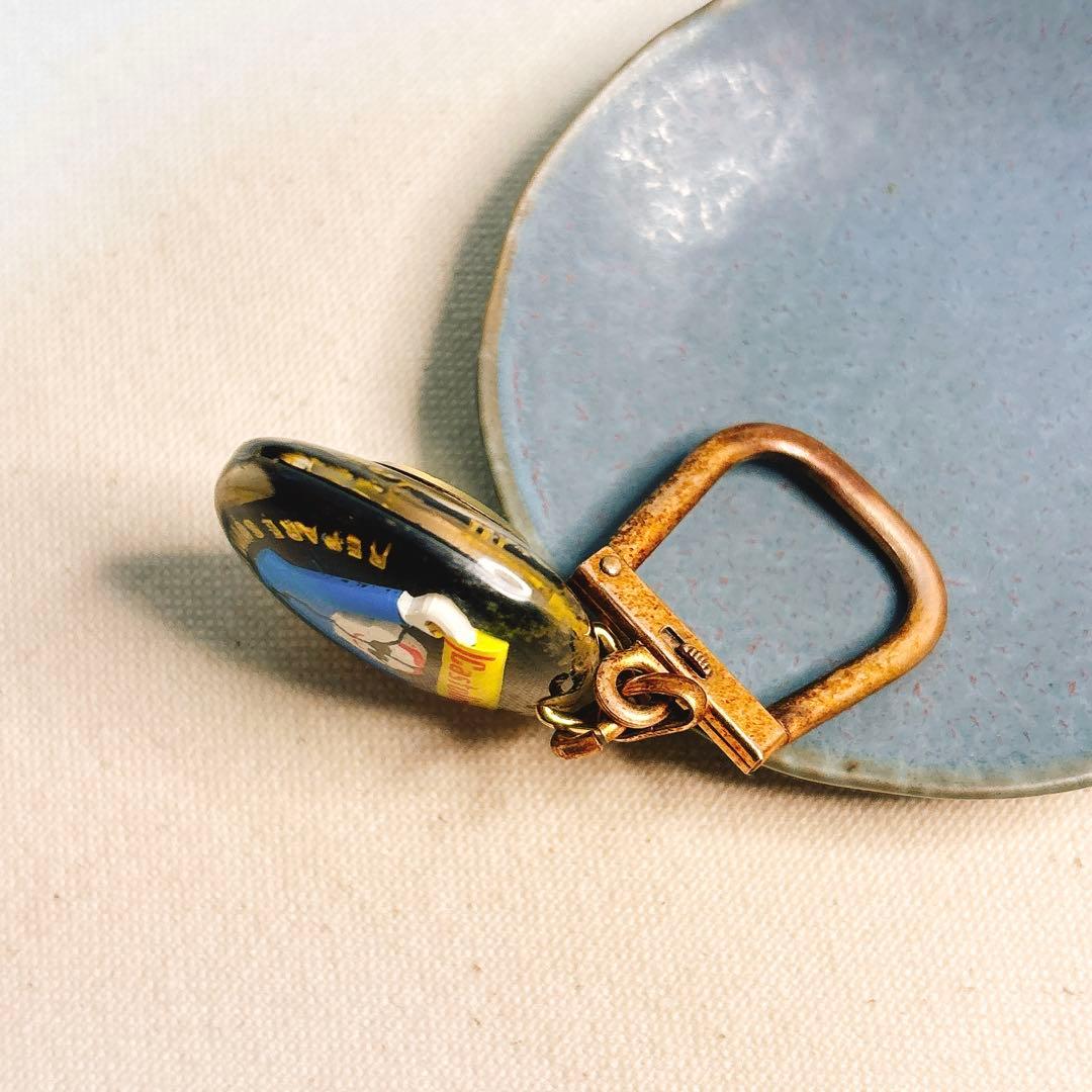 ブルボン キーホルダー Castolin コンパス フランス方位磁針 レイモン