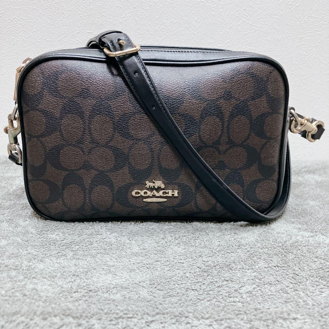 8386　COACH コーチ シグネチャー ショルダーバッグ