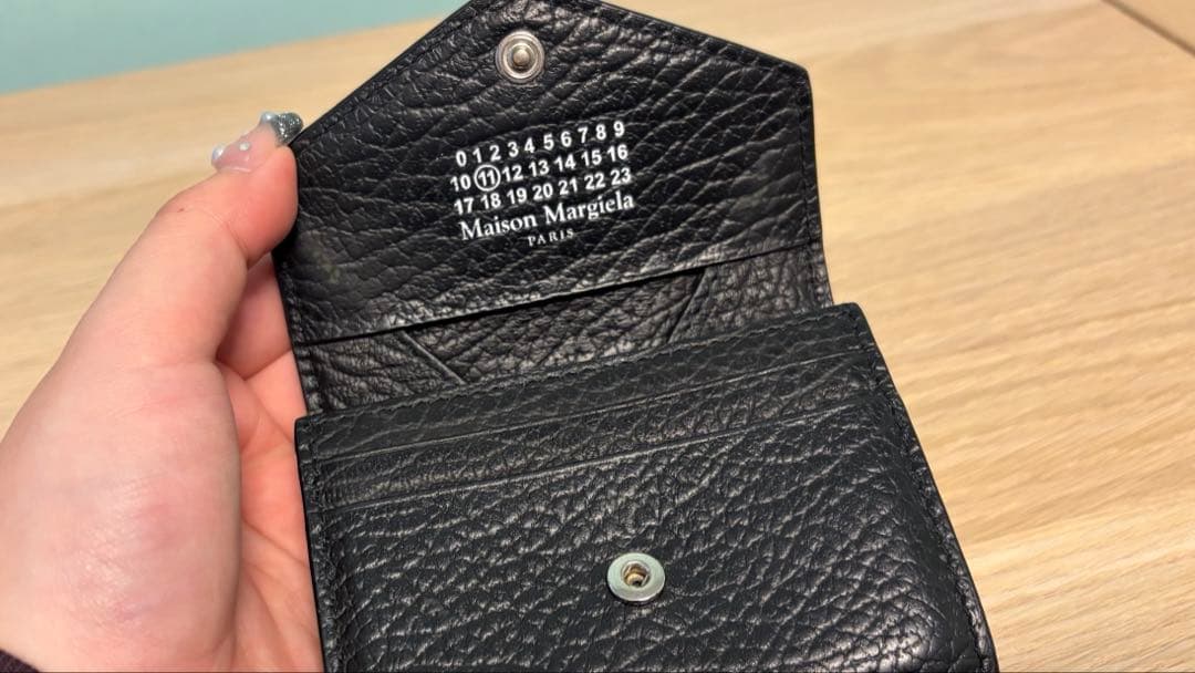 Margielaアコーディオンフォールドウォレット カードケース