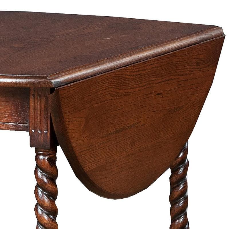 ダイニングテーブル 英国調　クラシック家具 伸長式　バタフライテーブル