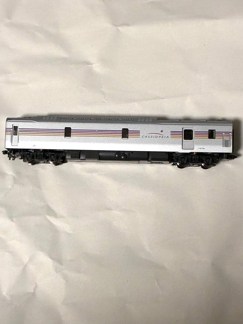 カヤ27-501 カシオペア電源車　tomix ライト点灯動力動作確認済