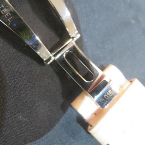 ルイヴィトン タンブール用モノグラムヴェルニバンド淡いピンク/純正SSバックル