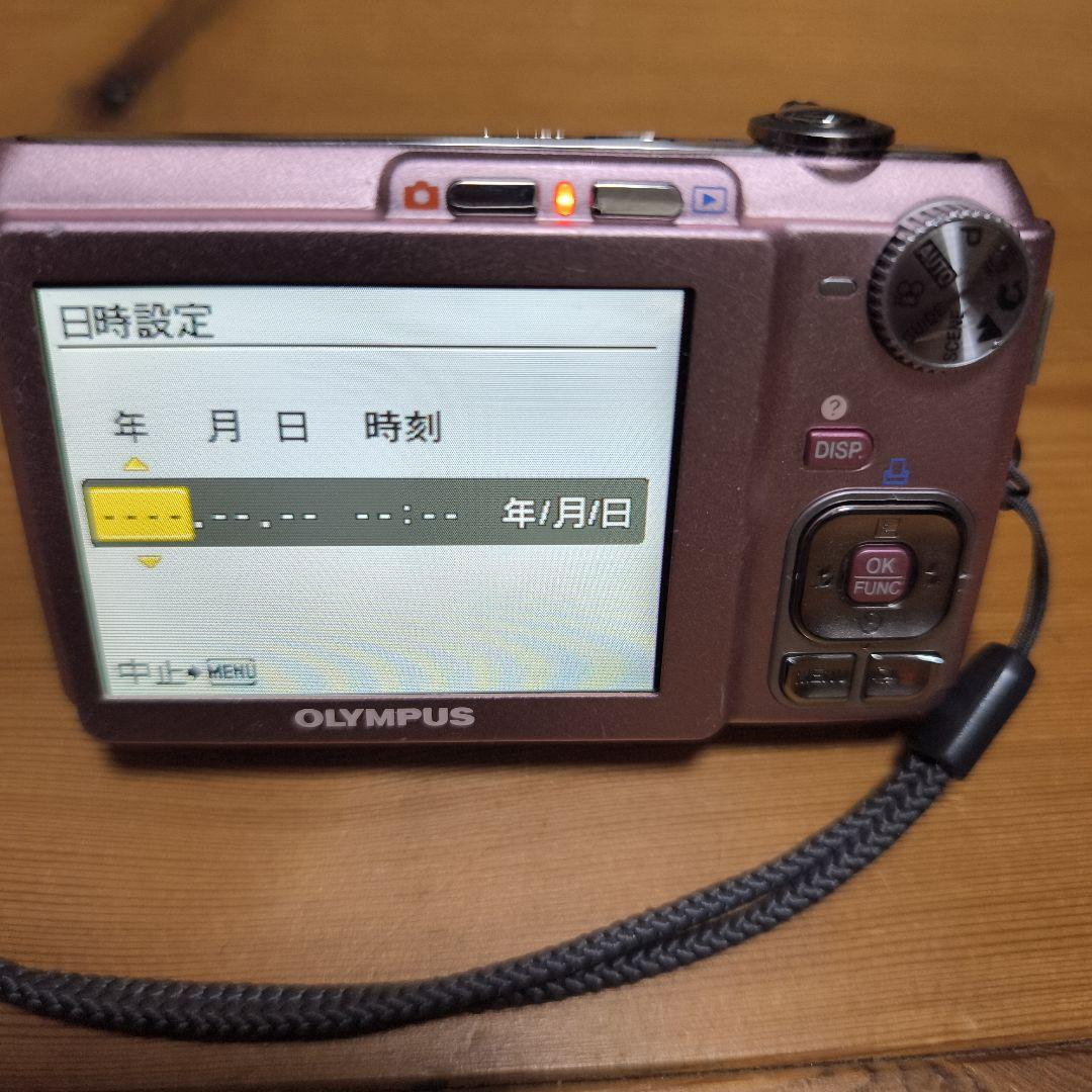 OLYMPUS FE-330 デジタルカメラ　ピンク　オールドコンデジ