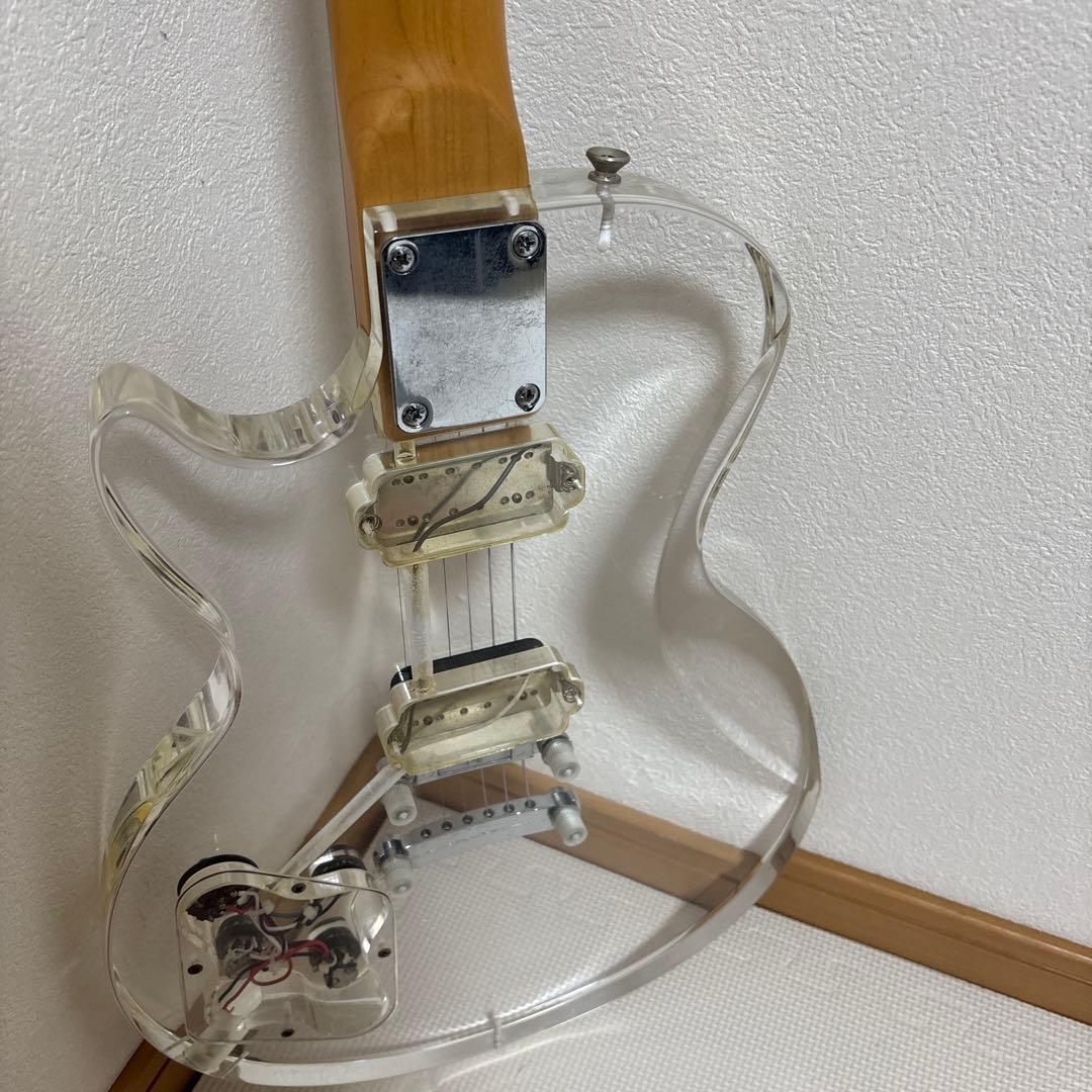 美品 Photogenic エレキギター レスポール アクリルボディ