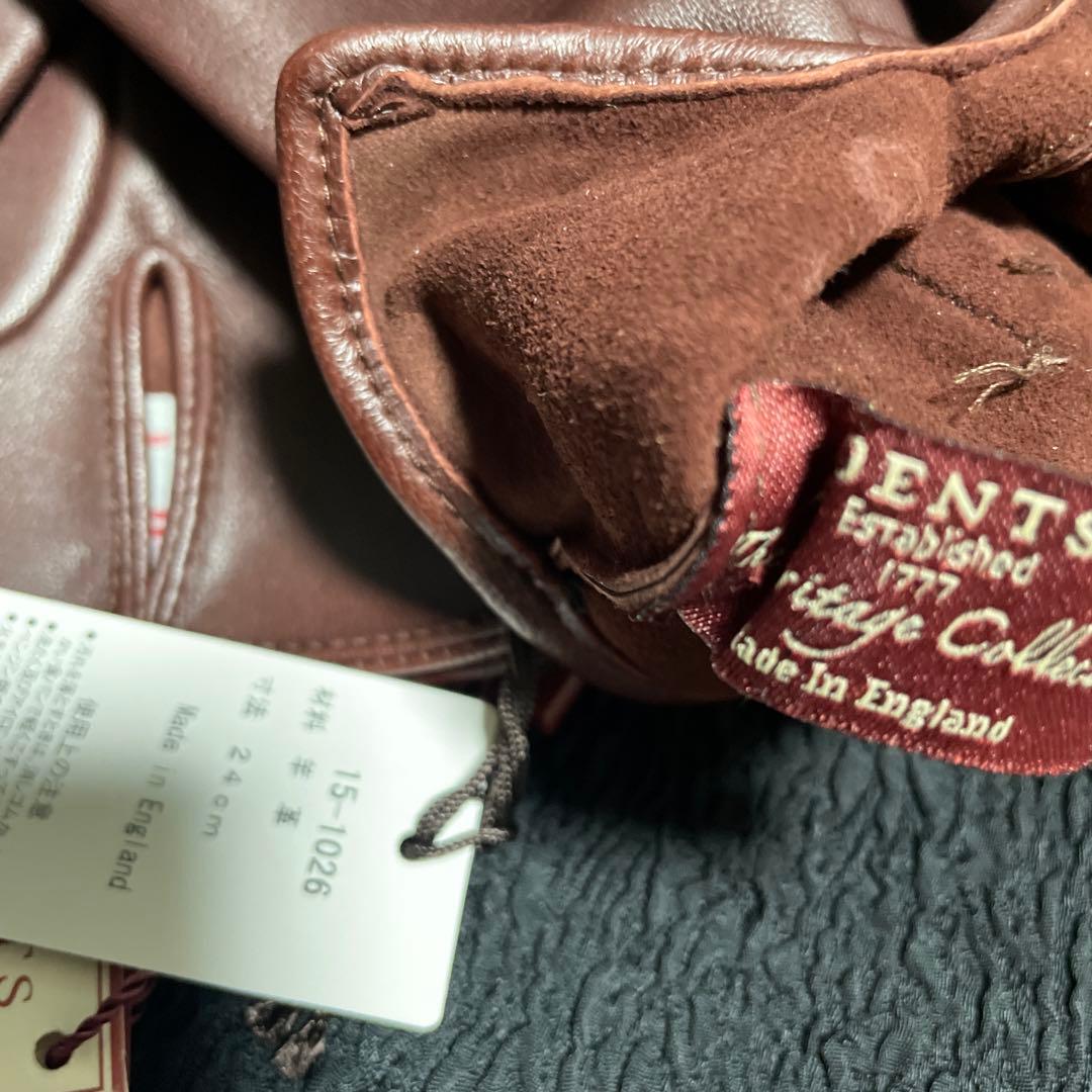 DENTS デンツ　メンズ手袋　24㎝