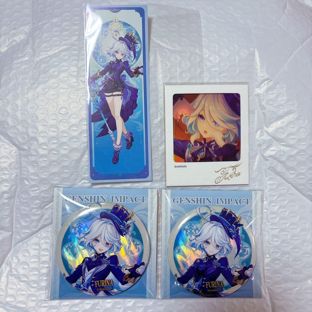 原神 フリーナ 缶バッジ 特典 セット