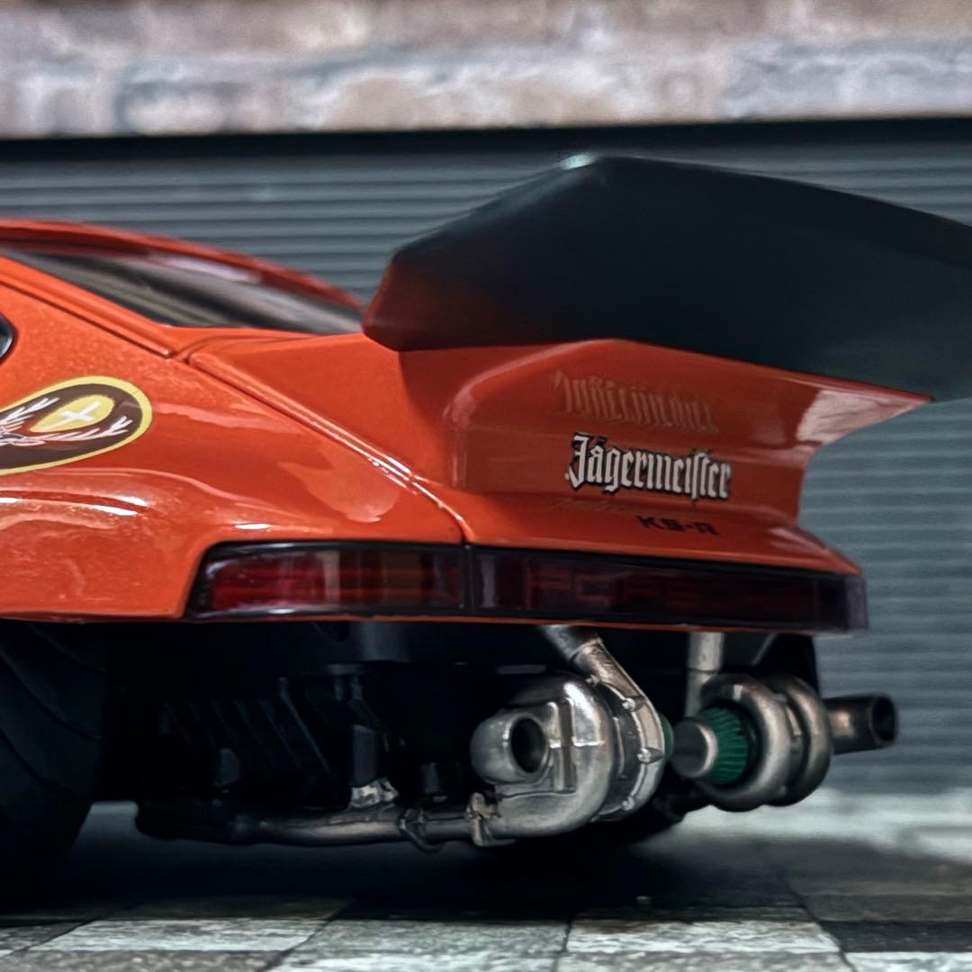 ワンオフカスタム 1/18 Solido ポルシェ 911 KS-R