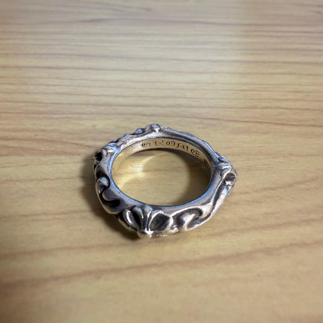 CHROME HEARTS シルバーSBTバンドリング 加工済み