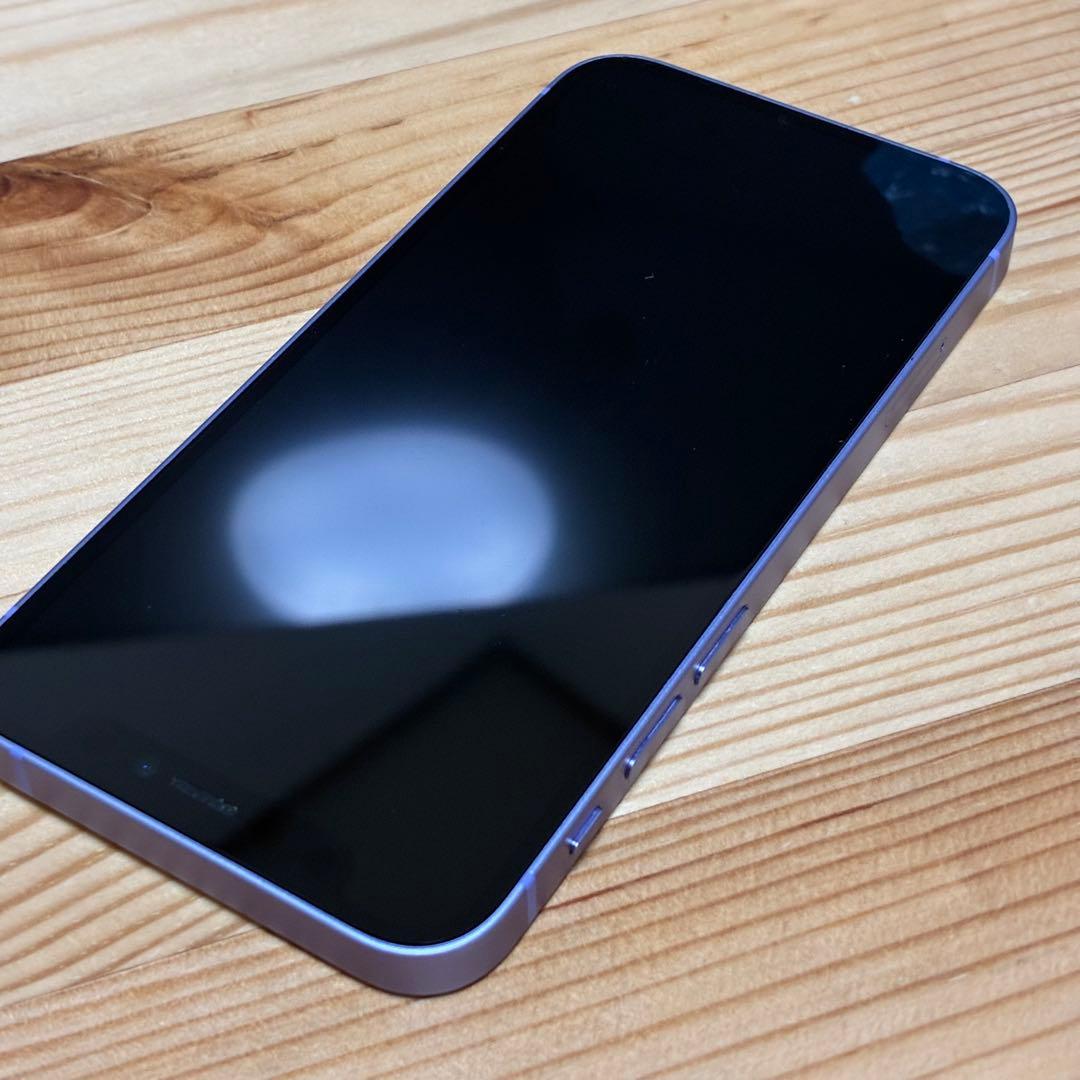 iPhone 12mini 64GB SIMフリー　バッテリー新品　パープル