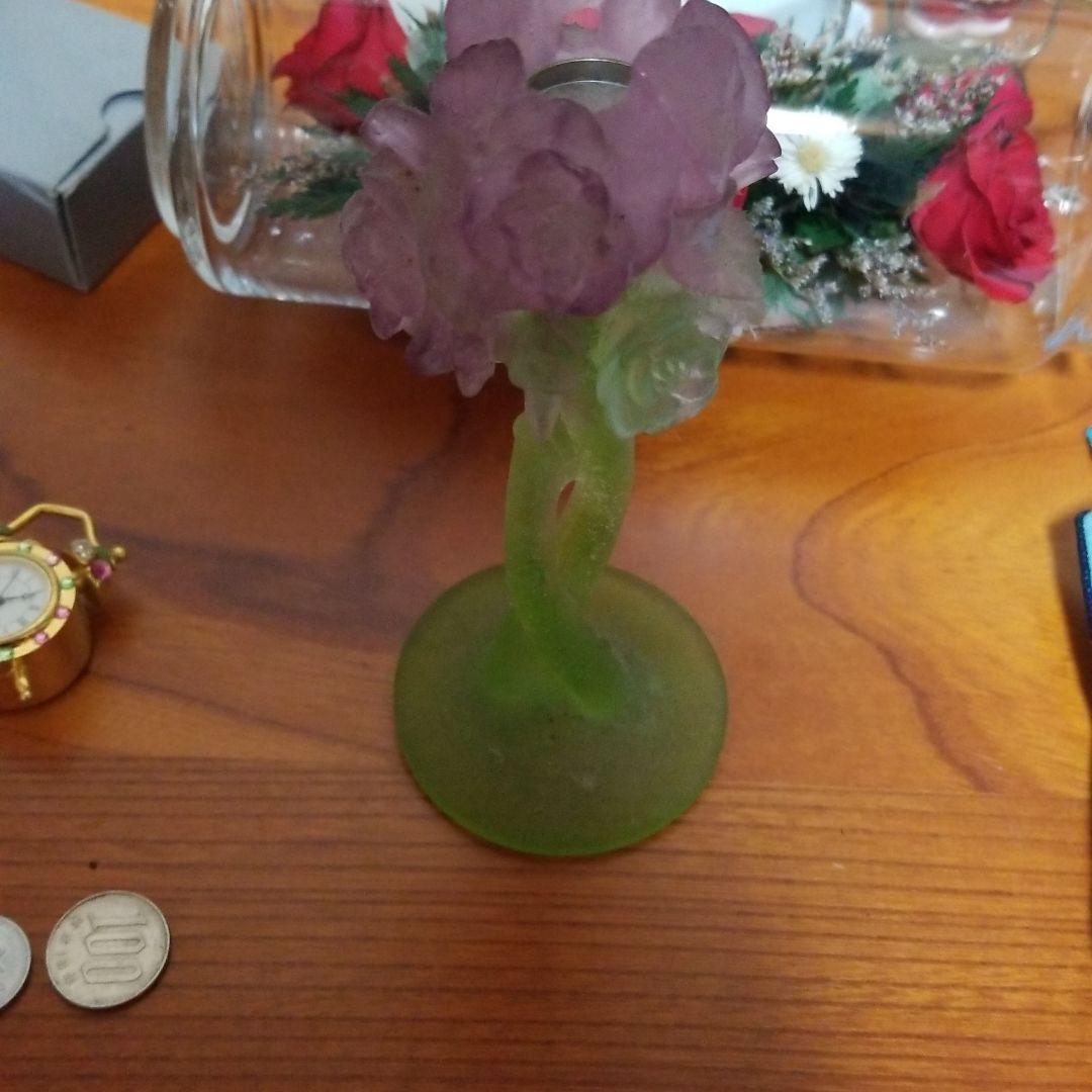 daum ローズコレクション　キャンドルたて