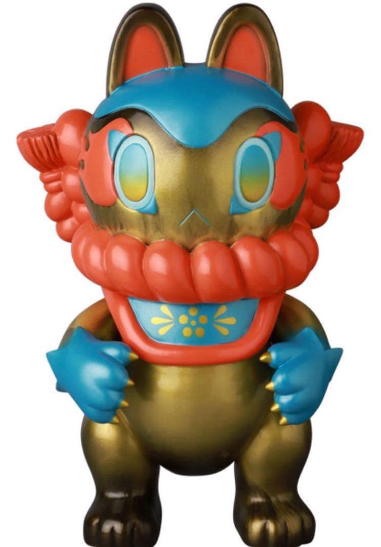 郷土玩具怪獣(R) イヌハリゴン 寿 壽金流し\"黒\" Ver.